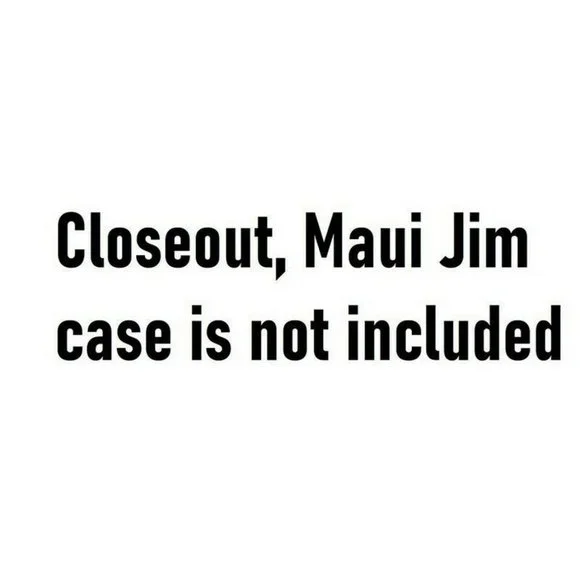 Maui Jim MONGOOSE MJ 540-02 Black Square Sunglasses Green Lenses 54mm